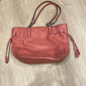 Beautiful Coach Pebble Leather Shoulder Bag